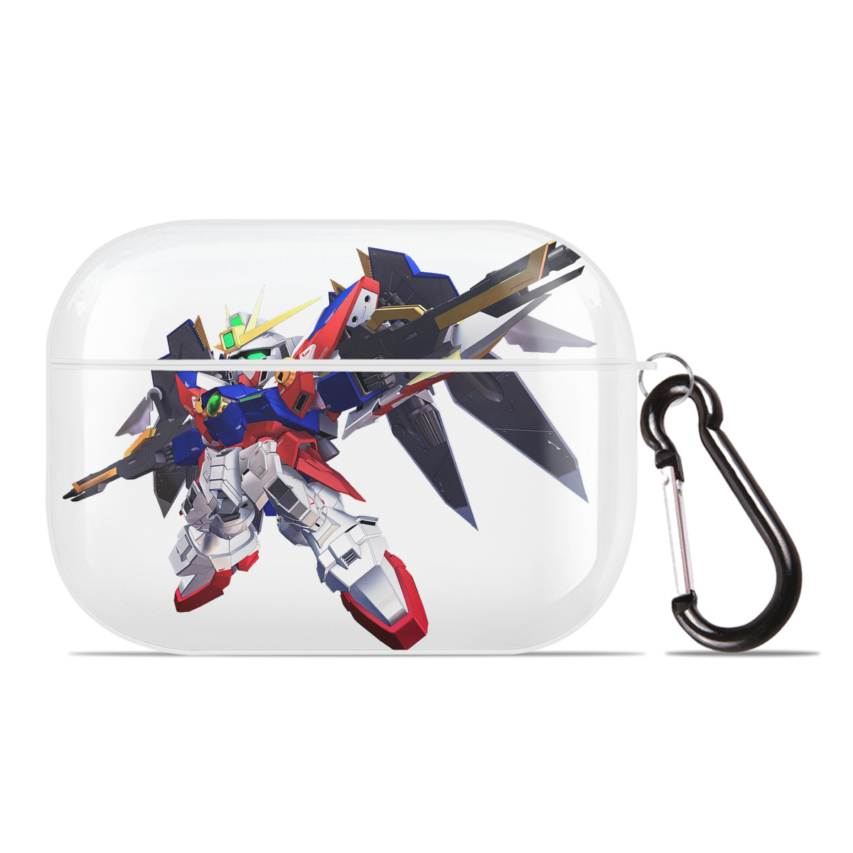 （画像用） 機動戦士ガンダム Mobile Suit Gundam 【AirPods Pro用】ハードシェル保護ケース 耐衝撃・防指紋・カラビナ付き商品仕様