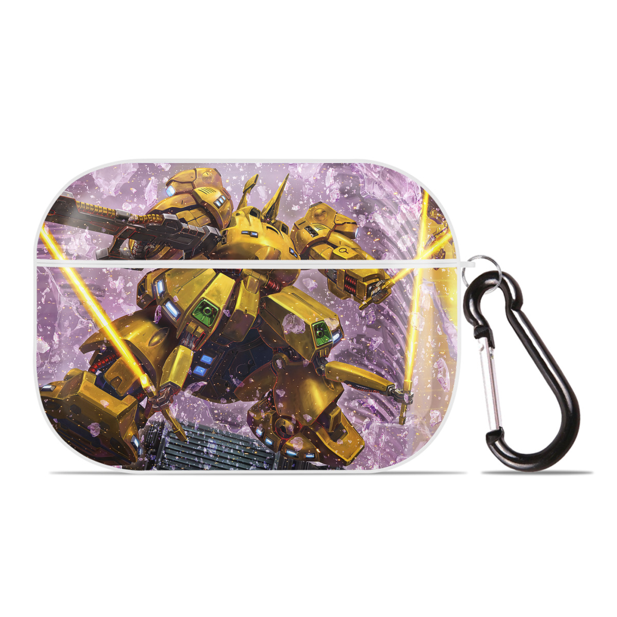 （画像用） 機動戦士ガンダム Mobile Suit Gundam 【AirPods Pro用】ハードシェル保護ケース 耐衝撃・防指紋・カラビナ付き商品仕様
