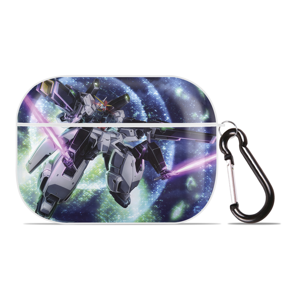 （画像用） 機動戦士ガンダム Mobile Suit Gundam 【AirPods Pro用】ハードシェル保護ケース 耐衝撃・防指紋・カラビナ付き商品仕様