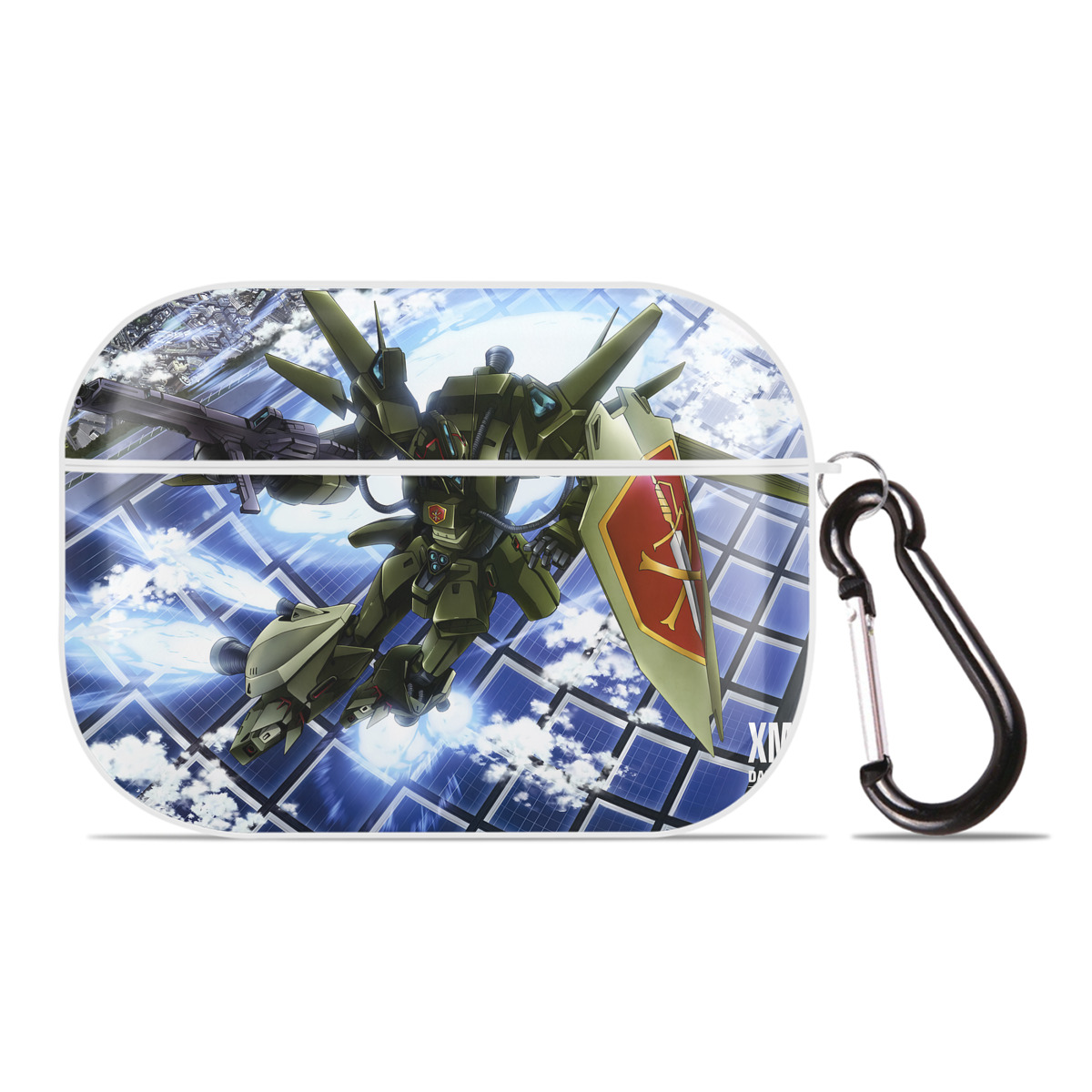 （画像用） 機動戦士ガンダム Mobile Suit Gundam 【AirPods Pro用】ハードシェル保護ケース 耐衝撃・防指紋・カラビナ付き商品仕様