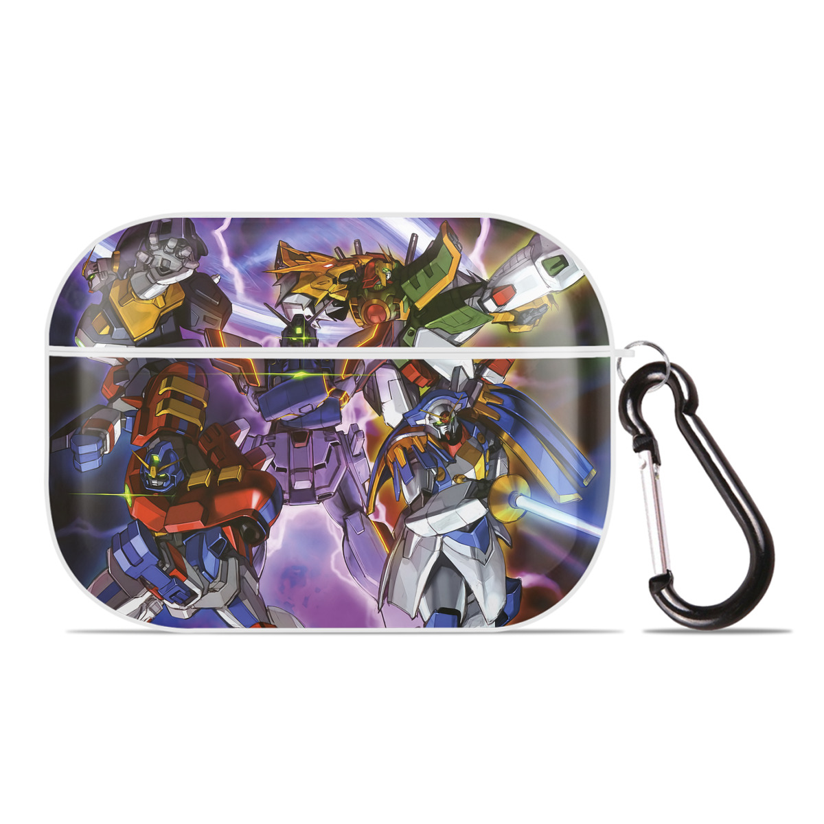 （画像用） 機動戦士ガンダム Mobile Suit Gundam 【AirPods Pro用】ハードシェル保護ケース 耐衝撃・防指紋・カラビナ付き商品仕様