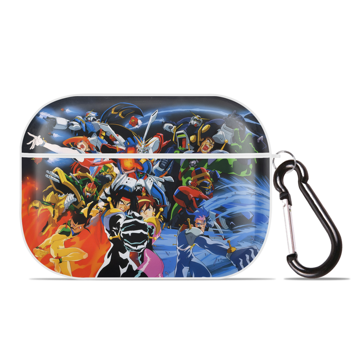 （画像用） 機動戦士ガンダム Mobile Suit Gundam 【AirPods Pro用】ハードシェル保護ケース 耐衝撃・防指紋・カラビナ付き商品仕様