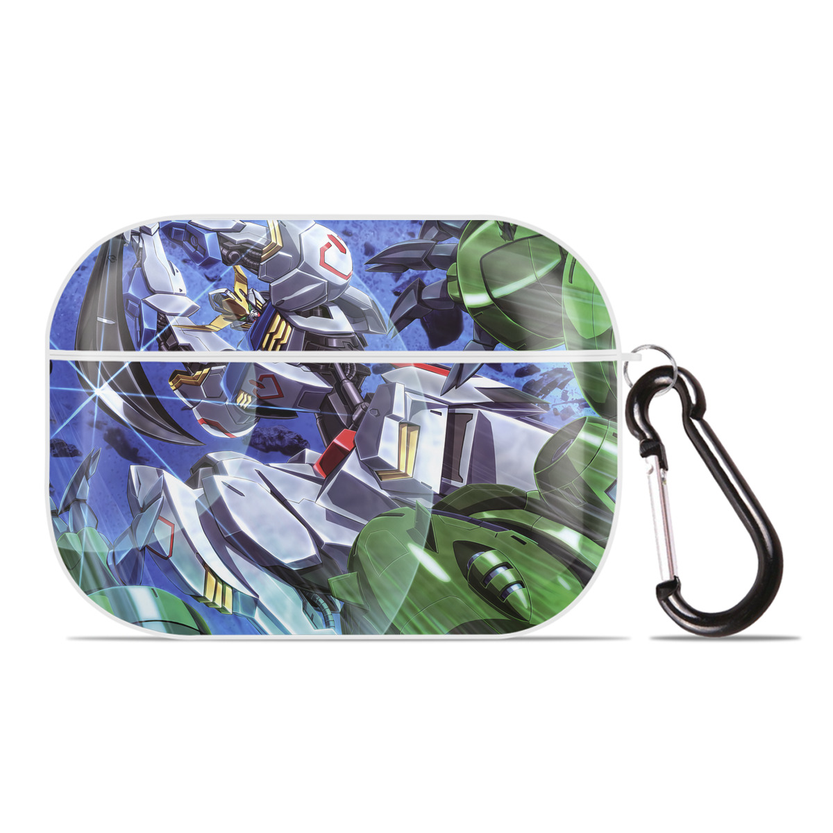 （画像用） 機動戦士ガンダム Mobile Suit Gundam 【AirPods Pro用】ハードシェル保護ケース 耐衝撃・防指紋・カラビナ付き商品仕様