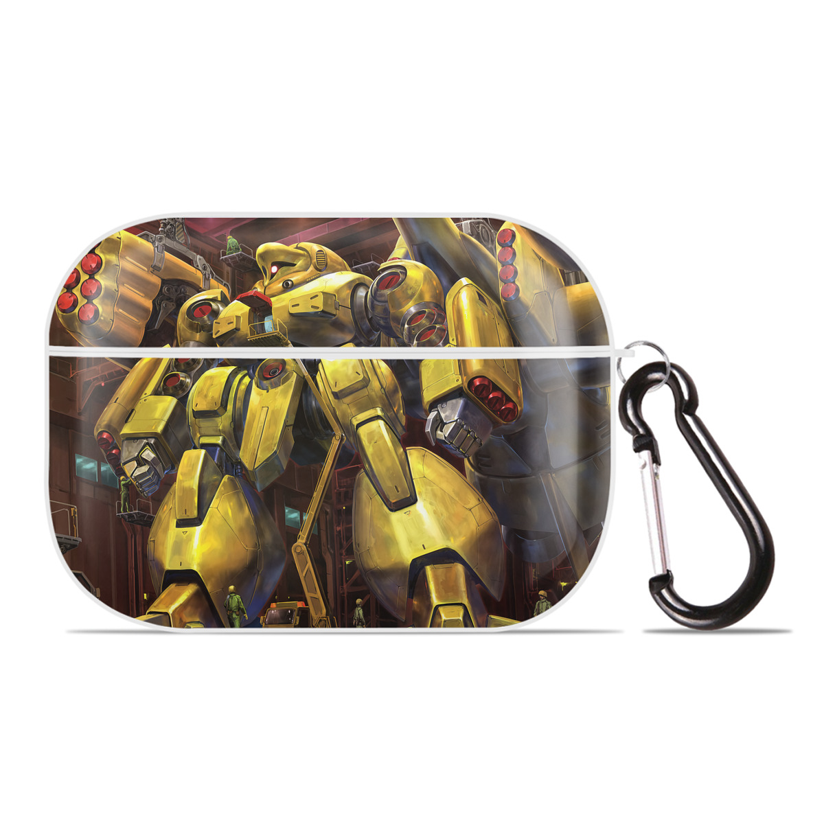 （画像用） 機動戦士ガンダム Mobile Suit Gundam 【AirPods Pro用】ハードシェル保護ケース 耐衝撃・防指紋・カラビナ付き商品仕様