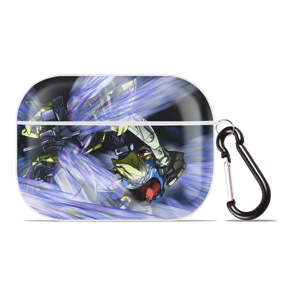 （画像用） 機動戦士ガンダム Mobile Suit Gundam 【AirPods Pro用】ハードシェル保護ケース 耐衝撃・防指紋・カラビナ付き商品仕様