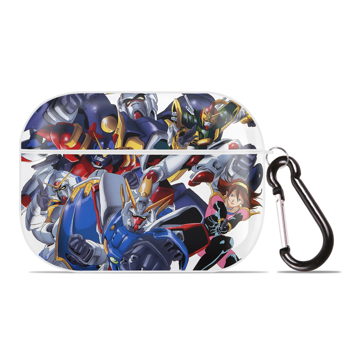 （画像用） 機動戦士ガンダム Mobile Suit Gundam 【AirPods Pro用】ハードシェル保護ケース 耐衝撃・防指紋・カラビナ付き商品仕様