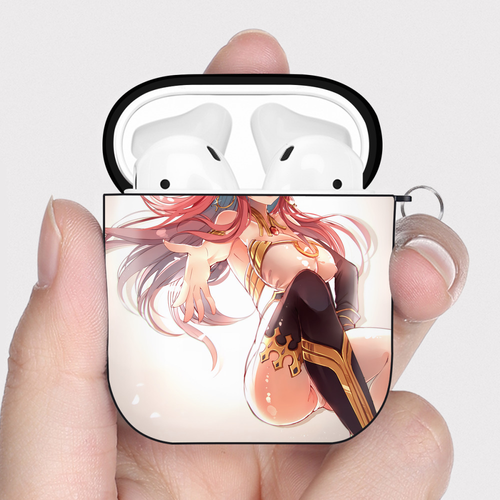（画像用） 機動戦士ガンダム Mobile Suit Gundam AirPods 第2世代保護ケース ハードシェル ブラック 耐衝撃・防指紋・カラビナ付き