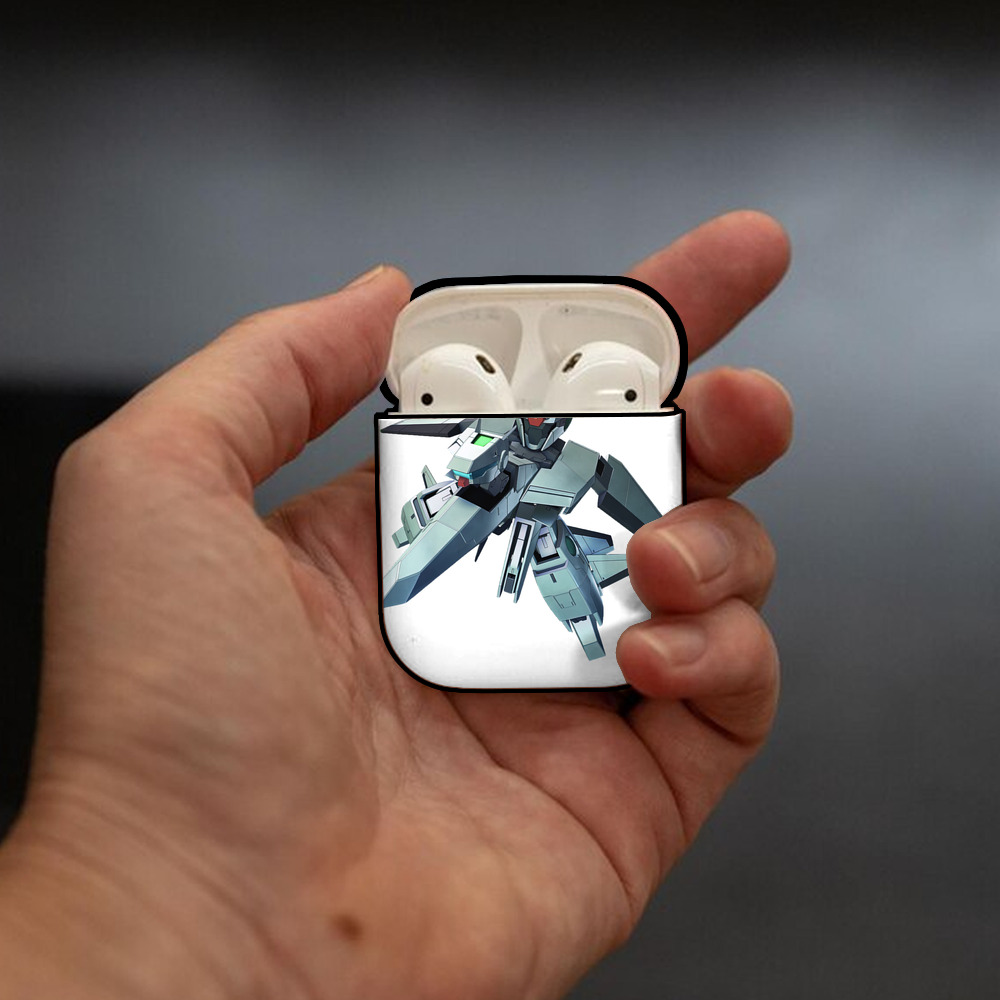 機動戦士ガンダム Mobile Suit Gundam AirPods 第2世代保護ケース ハードシェル ブラック 耐衝撃・防指紋・カラビナ付き