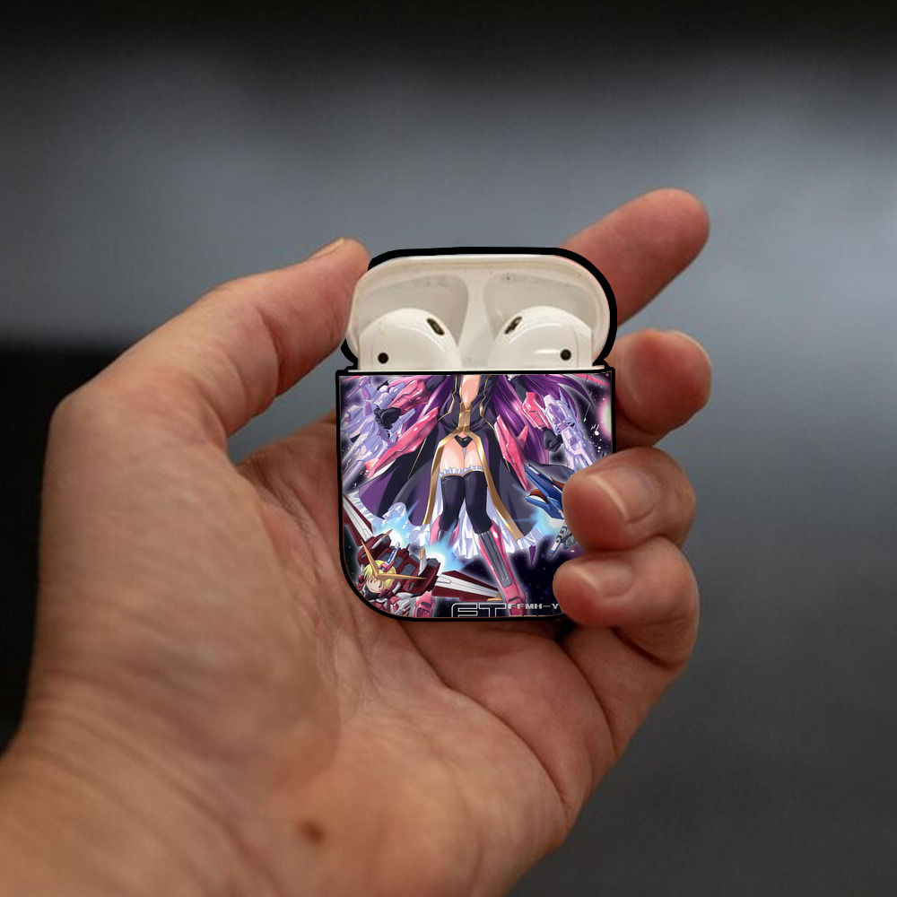機動戦士ガンダム Mobile Suit Gundam AirPods 第2世代保護ケース ハードシェル ブラック 耐衝撃・防指紋・カラビナ付き