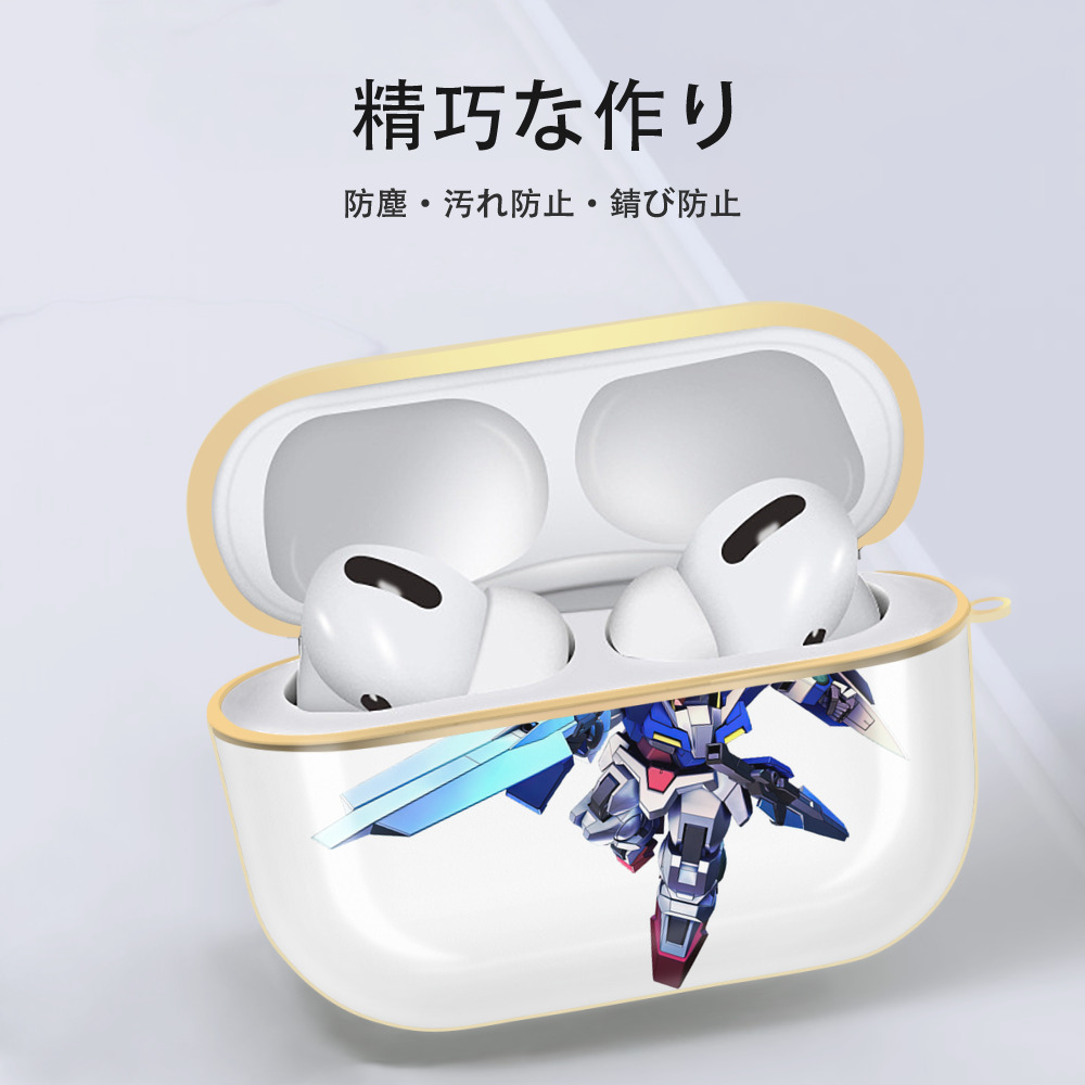 機動戦士ガンダム Mobile Suit Gundam 【AirPods Pro用】ハードシェル保護ケース｜耐衝撃・防指紋・カラビナ付き商品仕様