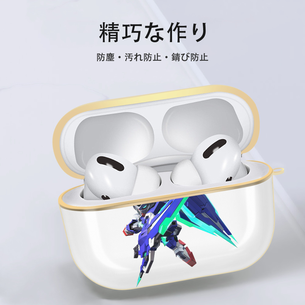 機動戦士ガンダム Mobile Suit Gundam 【AirPods Pro用】ハードシェル保護ケース｜耐衝撃・防指紋・カラビナ付き商品仕様
