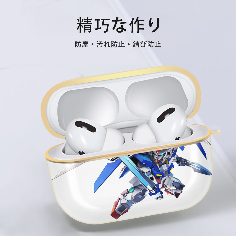 機動戦士ガンダム Mobile Suit Gundam 【AirPods Pro用】ハードシェル保護ケース｜耐衝撃・防指紋・カラビナ付き商品仕様