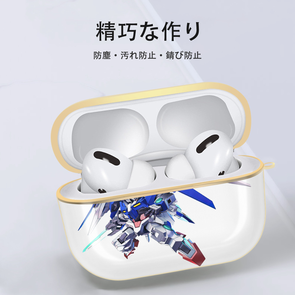 機動戦士ガンダム Mobile Suit Gundam 【AirPods Pro用】ハードシェル保護ケース｜耐衝撃・防指紋・カラビナ付き商品仕様