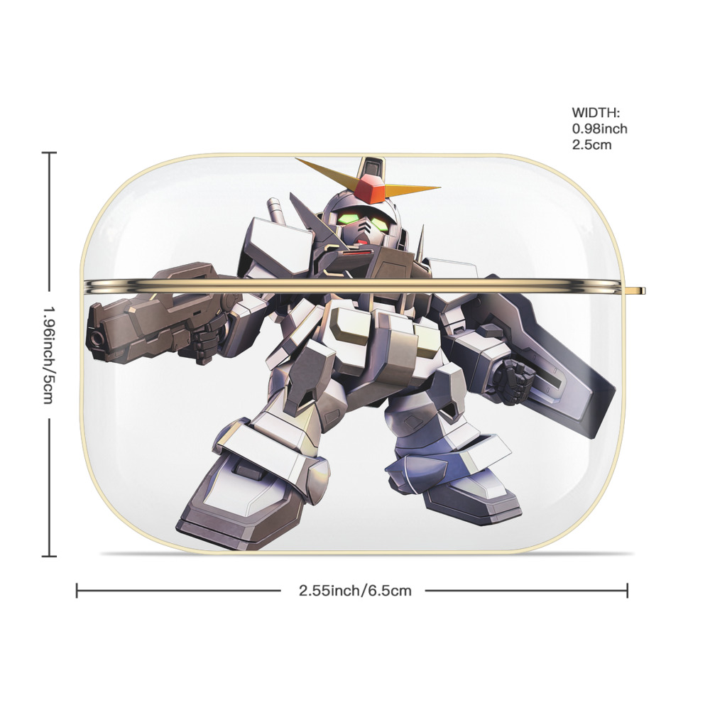 機動戦士ガンダム Mobile Suit Gundam 【AirPods Pro用】ハードシェル保護ケース｜耐衝撃・防指紋・カラビナ付き商品仕様