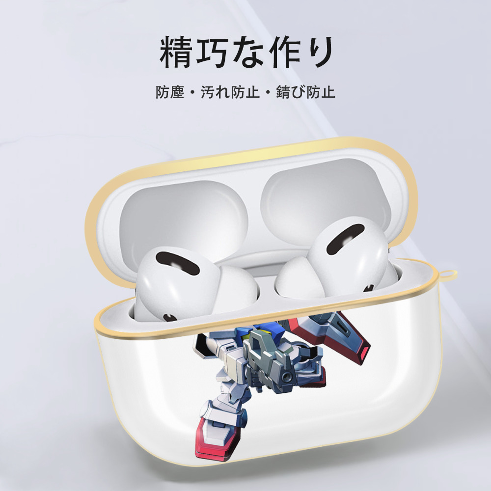 機動戦士ガンダム Mobile Suit Gundam 【AirPods Pro用】ハードシェル保護ケース｜耐衝撃・防指紋・カラビナ付き商品仕様