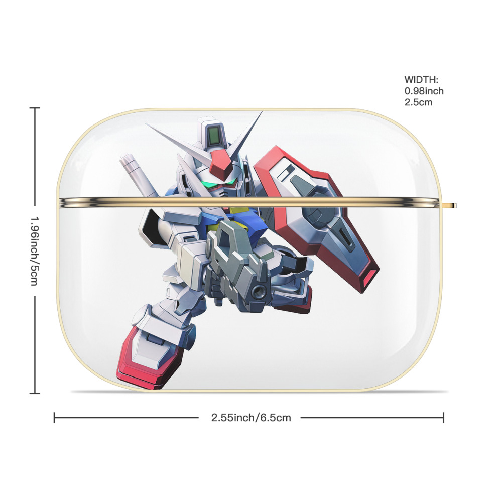 機動戦士ガンダム Mobile Suit Gundam 【AirPods Pro用】ハードシェル保護ケース｜耐衝撃・防指紋・カラビナ付き商品仕様