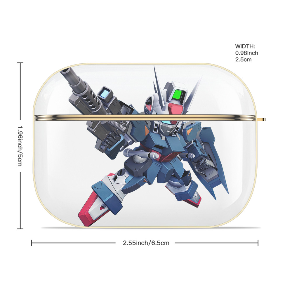 機動戦士ガンダム Mobile Suit Gundam 【AirPods Pro用】ハードシェル保護ケース｜耐衝撃・防指紋・カラビナ付き商品仕様