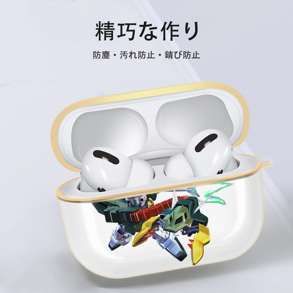 機動戦士ガンダム Mobile Suit Gundam 【AirPods Pro用】ハードシェル保護ケース｜耐衝撃・防指紋・カラビナ付き商品仕様