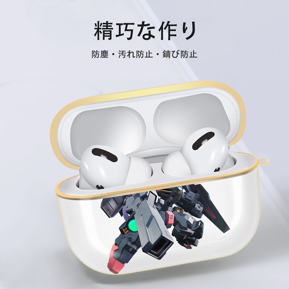 機動戦士ガンダム Mobile Suit Gundam 【AirPods Pro用】ハードシェル保護ケース｜耐衝撃・防指紋・カラビナ付き商品仕様
