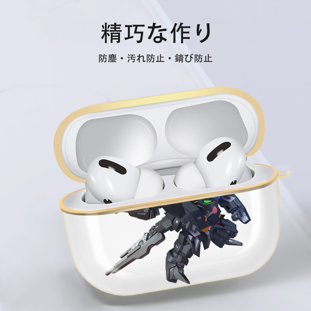 機動戦士ガンダム Mobile Suit Gundam 【AirPods Pro用】ハードシェル保護ケース｜耐衝撃・防指紋・カラビナ付き商品仕様