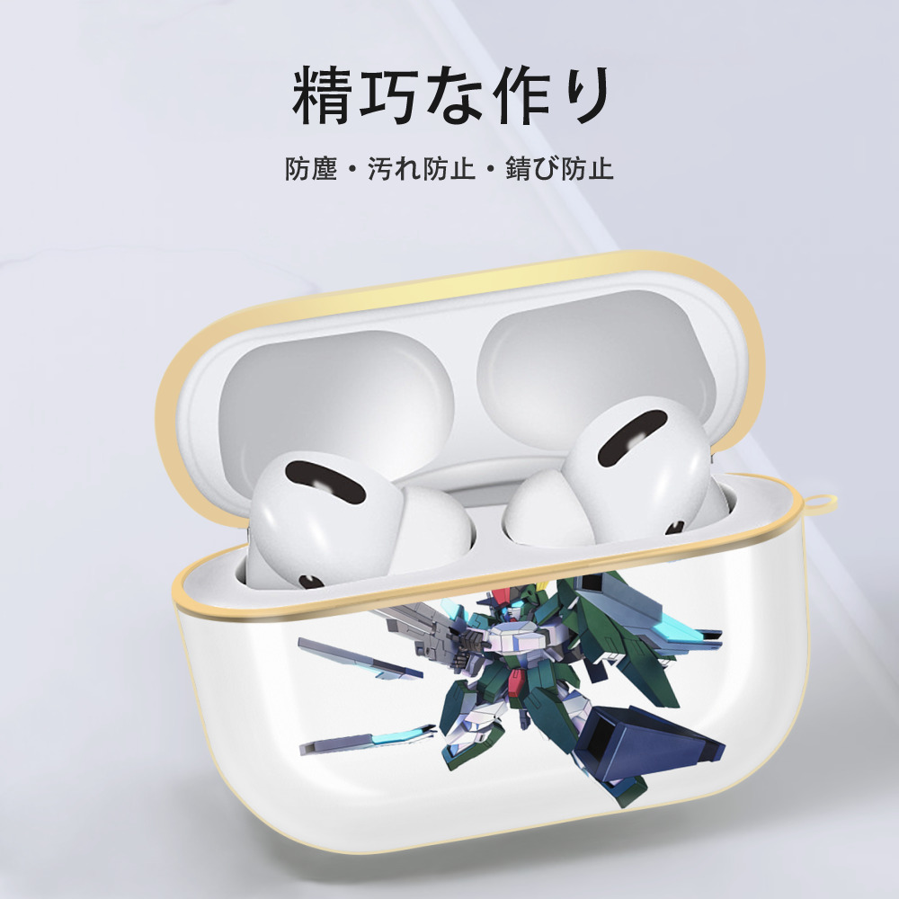 機動戦士ガンダム Mobile Suit Gundam 【AirPods Pro用】ハードシェル保護ケース｜耐衝撃・防指紋・カラビナ付き商品仕様