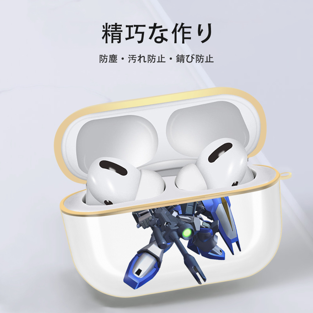 機動戦士ガンダム Mobile Suit Gundam 【AirPods Pro用】ハードシェル保護ケース｜耐衝撃・防指紋・カラビナ付き商品仕様