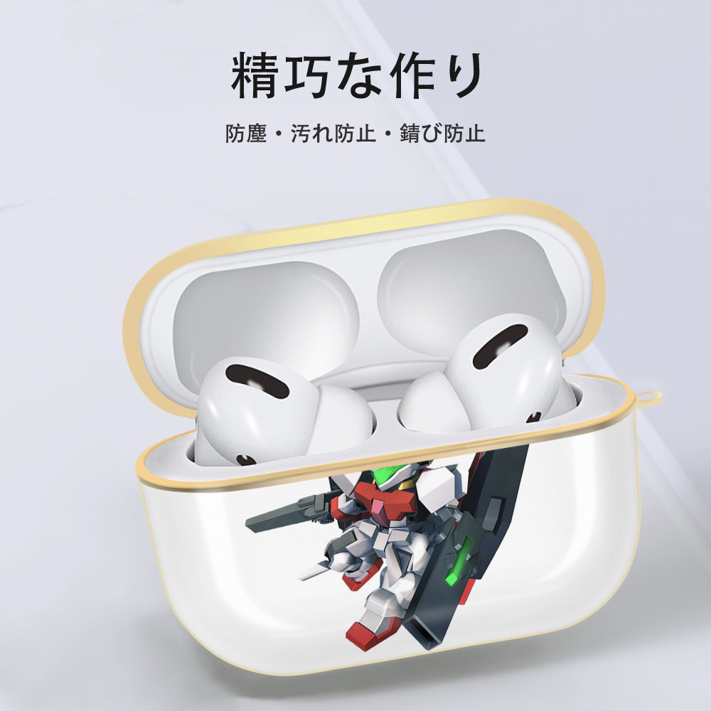 機動戦士ガンダム Mobile Suit Gundam 【AirPods Pro用】ハードシェル保護ケース｜耐衝撃・防指紋・カラビナ付き商品仕様