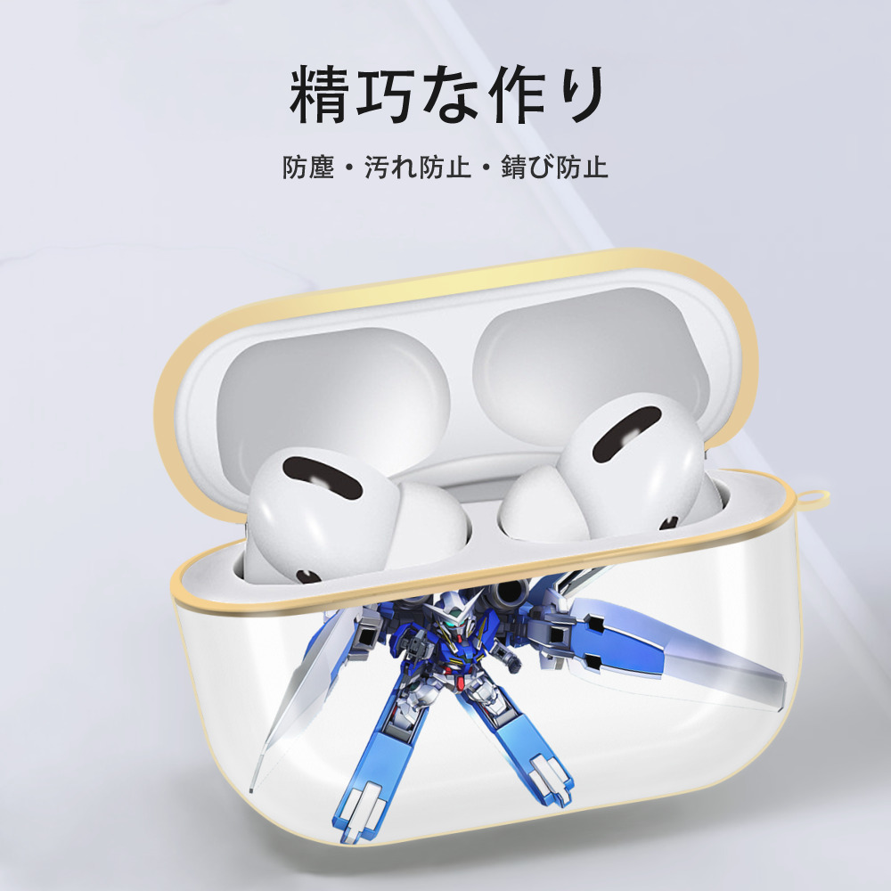 機動戦士ガンダム Mobile Suit Gundam 【AirPods Pro用】ハードシェル保護ケース｜耐衝撃・防指紋・カラビナ付き商品仕様