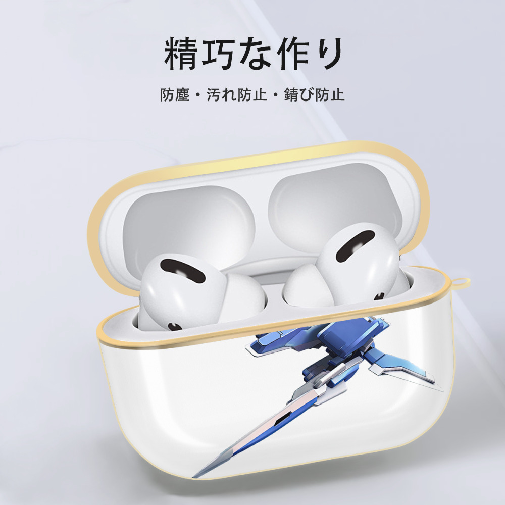 機動戦士ガンダム Mobile Suit Gundam 【AirPods Pro用】ハードシェル保護ケース｜耐衝撃・防指紋・カラビナ付き商品仕様