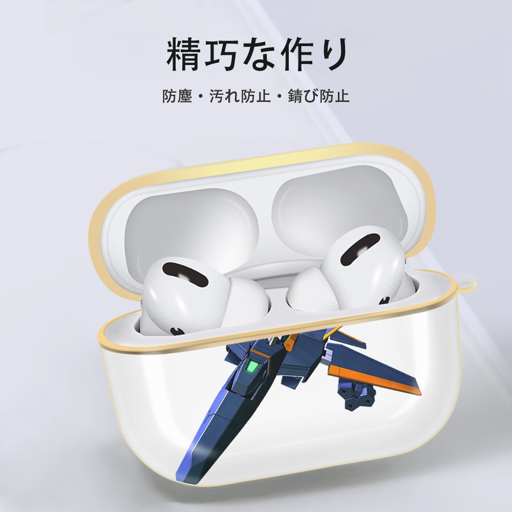 機動戦士ガンダム Mobile Suit Gundam 【AirPods Pro用】ハードシェル保護ケース｜耐衝撃・防指紋・カラビナ付き商品仕様
