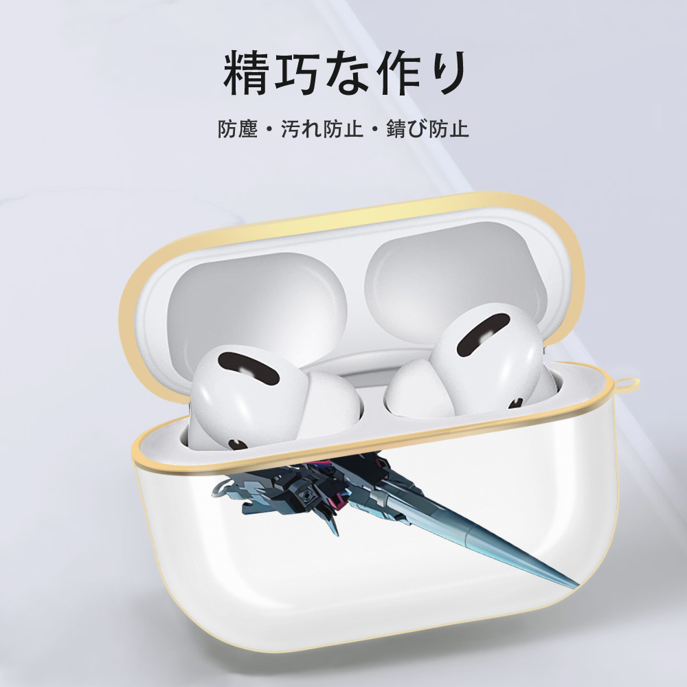 機動戦士ガンダム Mobile Suit Gundam 【AirPods Pro用】ハードシェル保護ケース｜耐衝撃・防指紋・カラビナ付き商品仕様