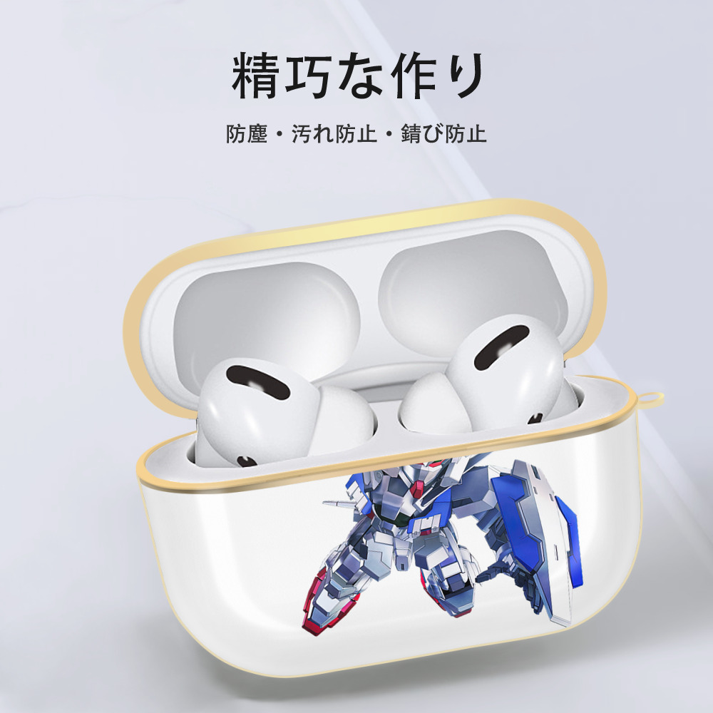 機動戦士ガンダム Mobile Suit Gundam 【AirPods Pro用】ハードシェル保護ケース｜耐衝撃・防指紋・カラビナ付き商品仕様