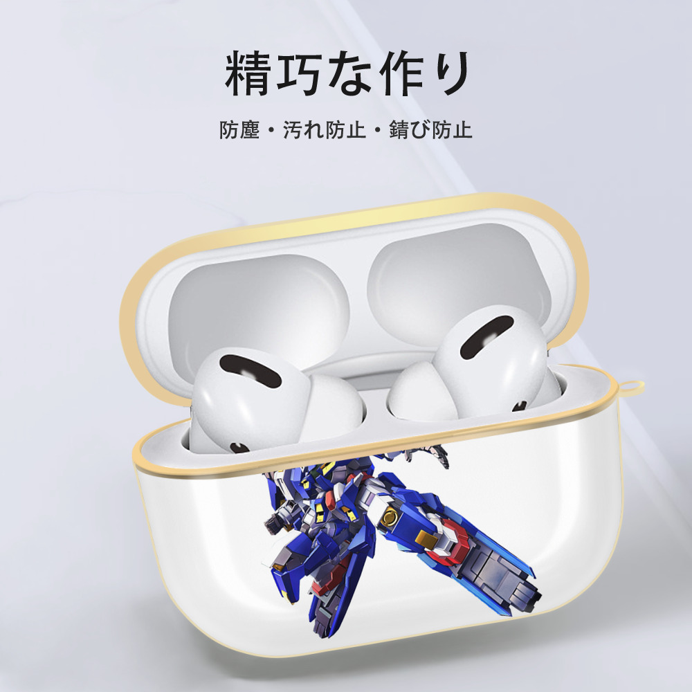 機動戦士ガンダム Mobile Suit Gundam 【AirPods Pro用】ハードシェル保護ケース｜耐衝撃・防指紋・カラビナ付き商品仕様