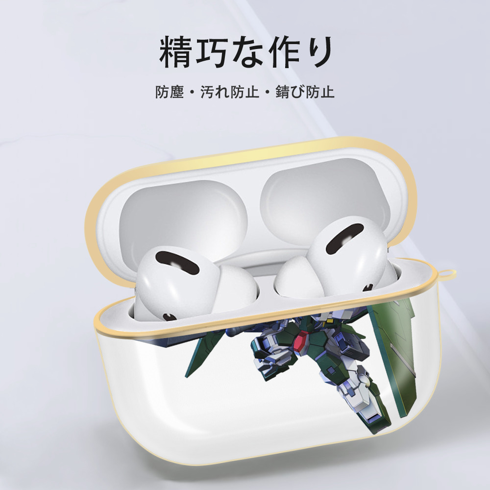 機動戦士ガンダム Mobile Suit Gundam 【AirPods Pro用】ハードシェル保護ケース｜耐衝撃・防指紋・カラビナ付き商品仕様