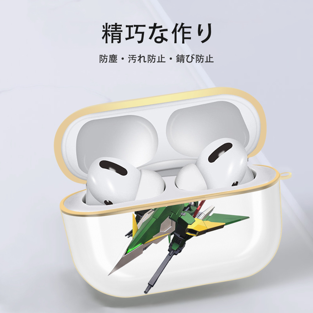 機動戦士ガンダム Mobile Suit Gundam 【AirPods Pro用】ハードシェル保護ケース｜耐衝撃・防指紋・カラビナ付き商品仕様