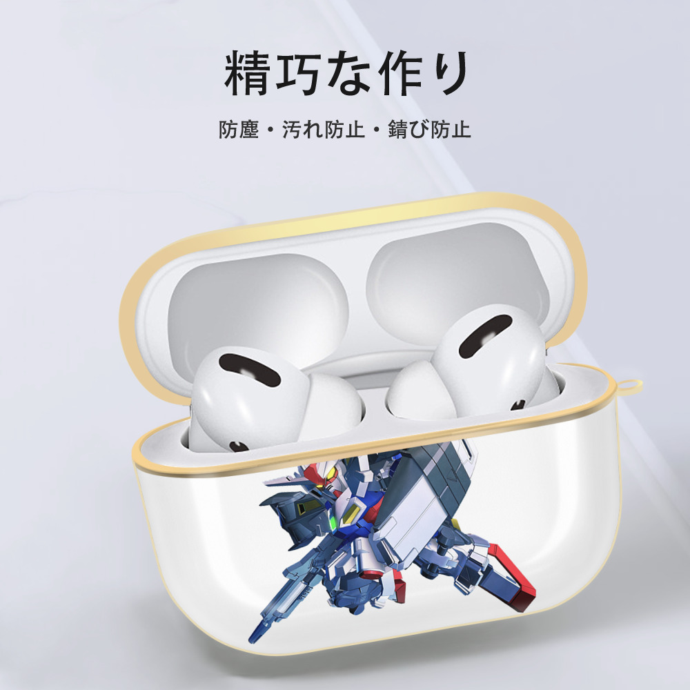 機動戦士ガンダム Mobile Suit Gundam 【AirPods Pro用】ハードシェル保護ケース｜耐衝撃・防指紋・カラビナ付き商品仕様