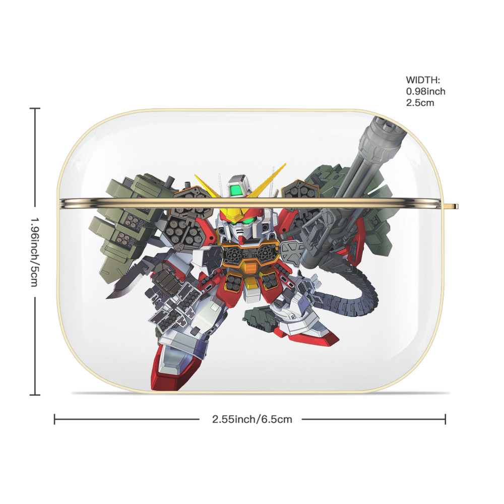 機動戦士ガンダム Mobile Suit Gundam 【AirPods Pro用】ハードシェル保護ケース｜耐衝撃・防指紋・カラビナ付き商品仕様