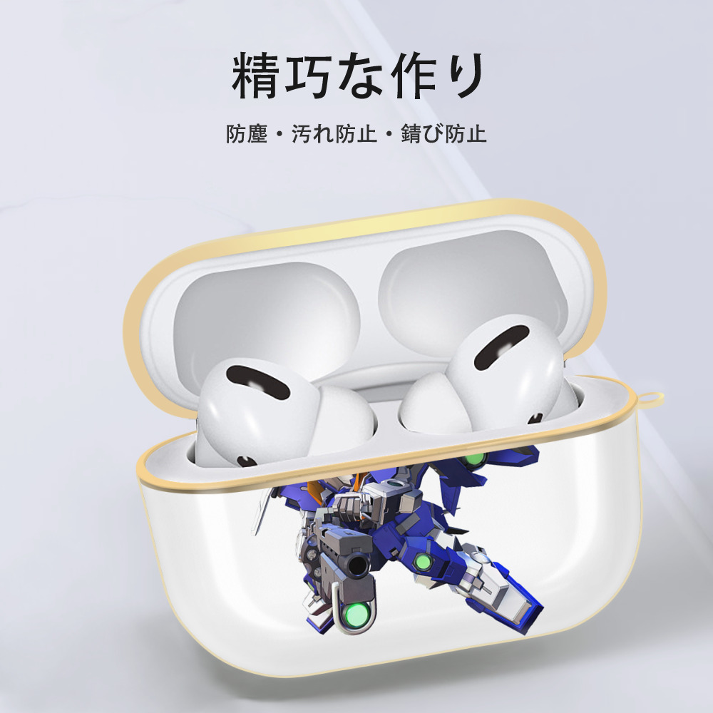 機動戦士ガンダム Mobile Suit Gundam 【AirPods Pro用】ハードシェル保護ケース｜耐衝撃・防指紋・カラビナ付き商品仕様