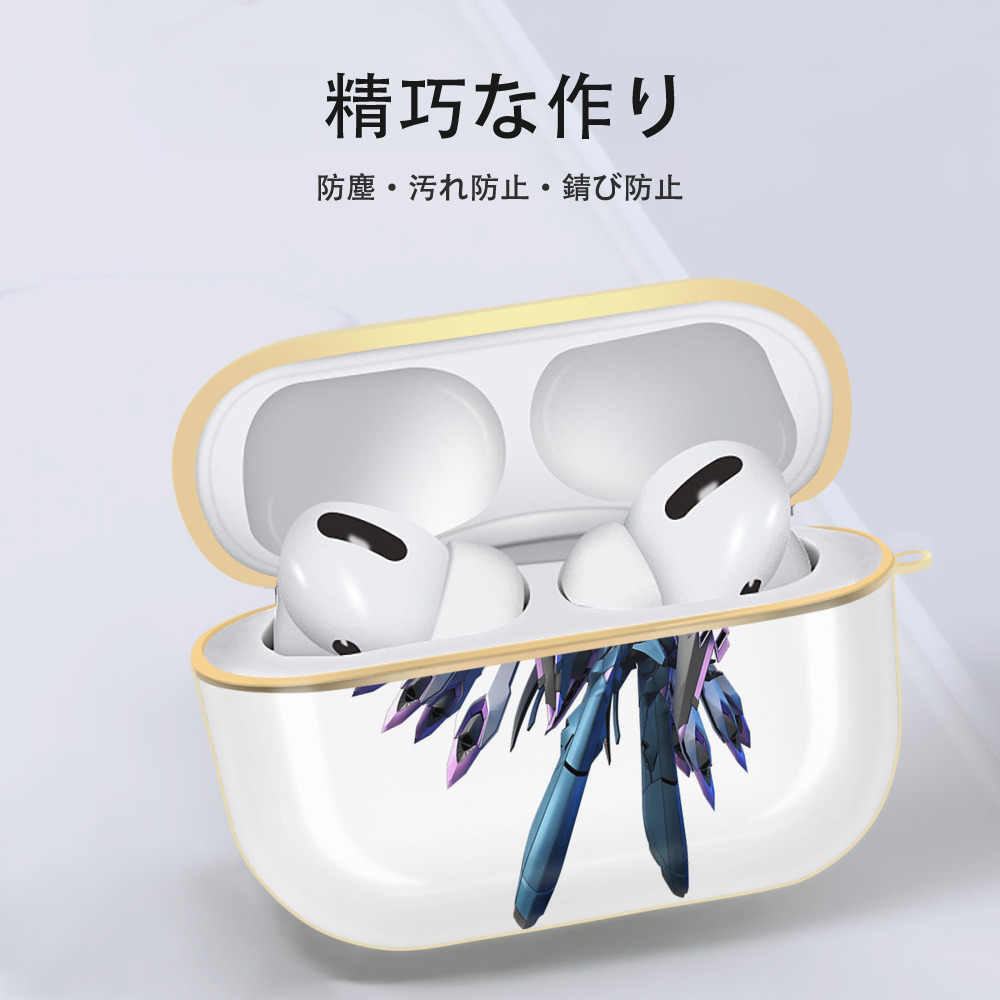 機動戦士ガンダム Mobile Suit Gundam 【AirPods Pro用】ハードシェル保護ケース｜耐衝撃・防指紋・カラビナ付き商品仕様