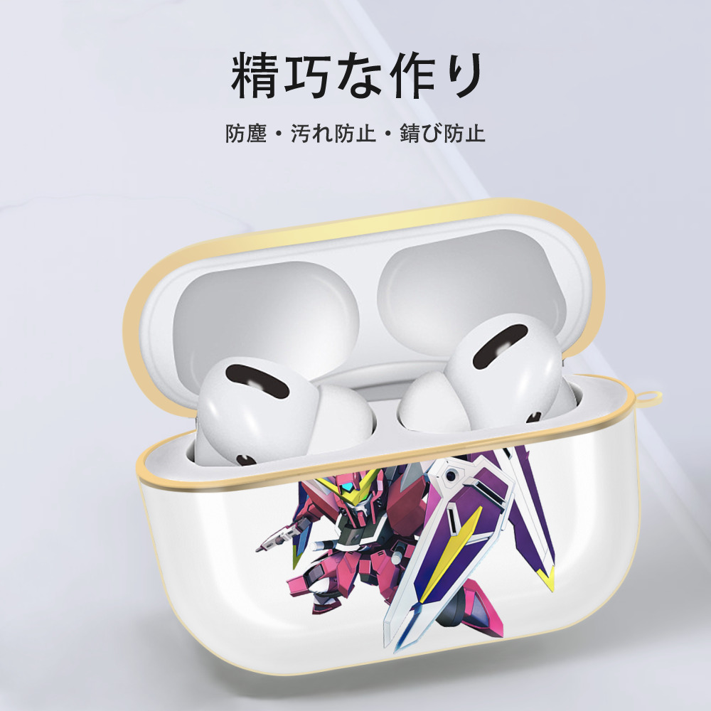 機動戦士ガンダム Mobile Suit Gundam 【AirPods Pro用】ハードシェル保護ケース｜耐衝撃・防指紋・カラビナ付き商品仕様