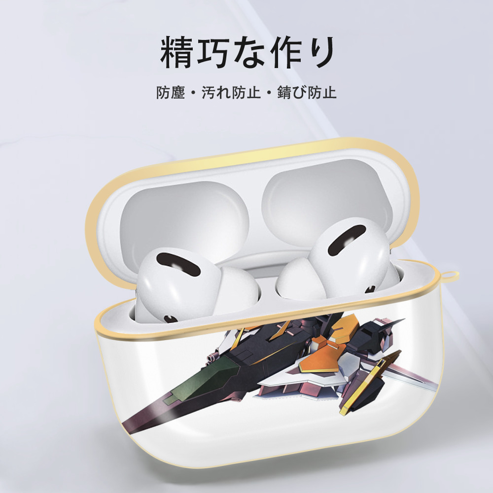 機動戦士ガンダム Mobile Suit Gundam 【AirPods Pro用】ハードシェル保護ケース｜耐衝撃・防指紋・カラビナ付き商品仕様