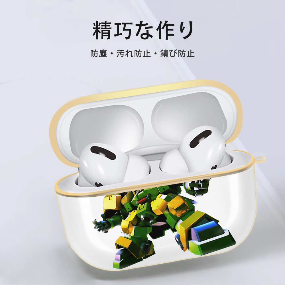 機動戦士ガンダム Mobile Suit Gundam 【AirPods Pro用】ハードシェル保護ケース｜耐衝撃・防指紋・カラビナ付き商品仕様