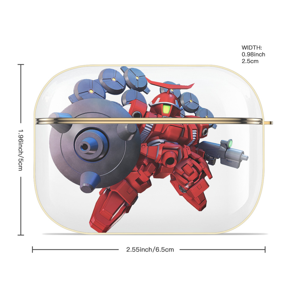 機動戦士ガンダム Mobile Suit Gundam 【AirPods Pro用】ハードシェル保護ケース｜耐衝撃・防指紋・カラビナ付き商品仕様