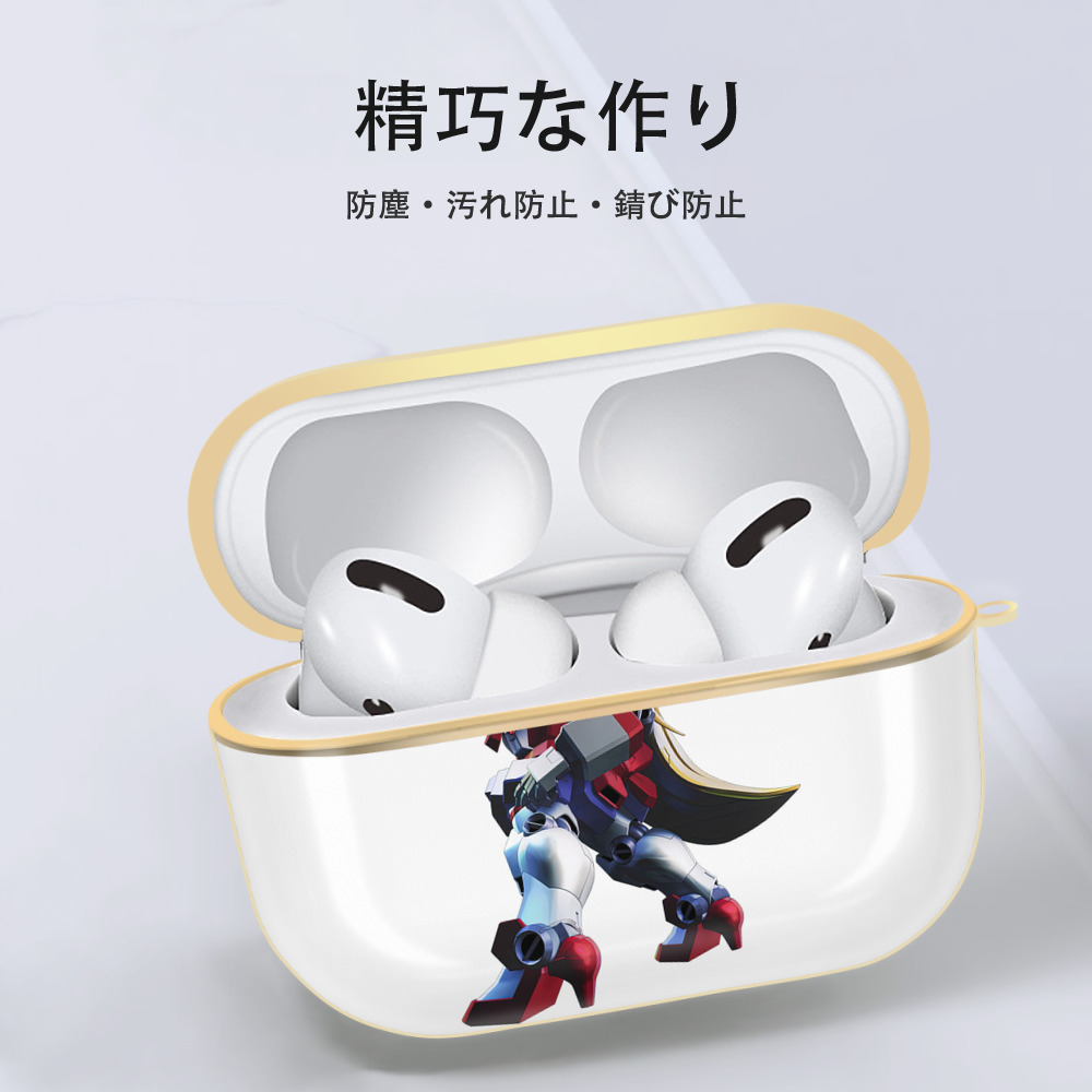 機動戦士ガンダム Mobile Suit Gundam 【AirPods Pro用】ハードシェル保護ケース｜耐衝撃・防指紋・カラビナ付き商品仕様