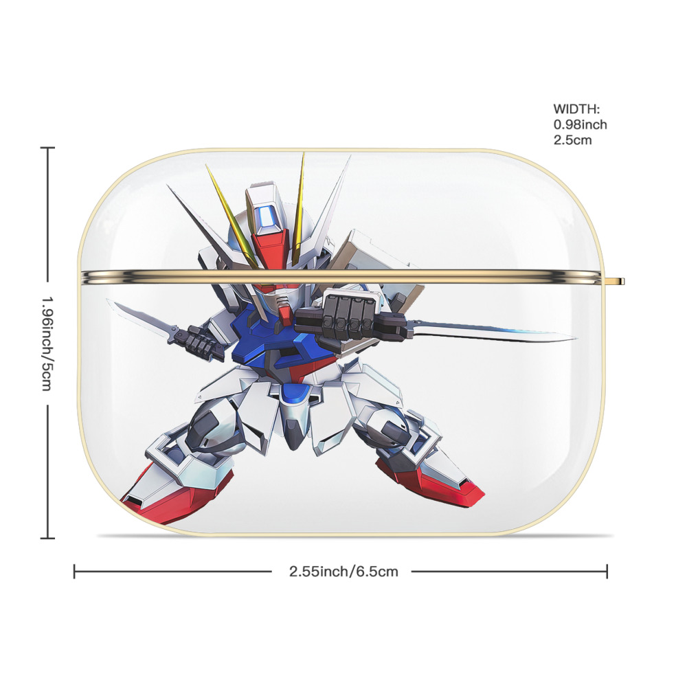 機動戦士ガンダム Mobile Suit Gundam 【AirPods Pro用】ハードシェル保護ケース｜耐衝撃・防指紋・カラビナ付き商品仕様