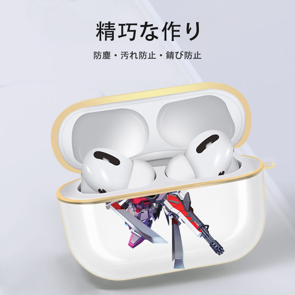 機動戦士ガンダム Mobile Suit Gundam 【AirPods Pro用】ハードシェル保護ケース｜耐衝撃・防指紋・カラビナ付き商品仕様