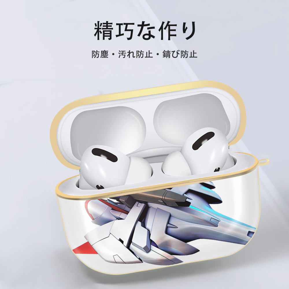 機動戦士ガンダム Mobile Suit Gundam 【AirPods Pro用】ハードシェル保護ケース｜耐衝撃・防指紋・カラビナ付き商品仕様