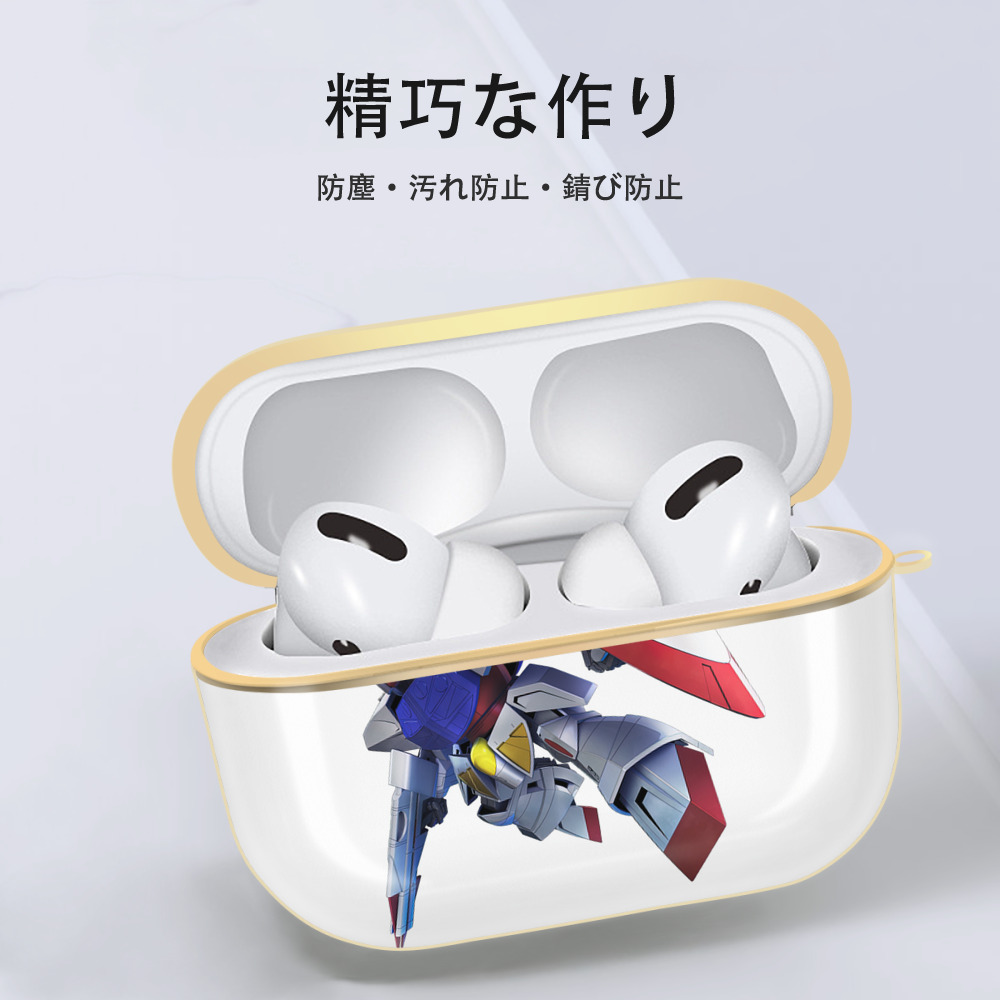 機動戦士ガンダム Mobile Suit Gundam 【AirPods Pro用】ハードシェル保護ケース｜耐衝撃・防指紋・カラビナ付き商品仕様