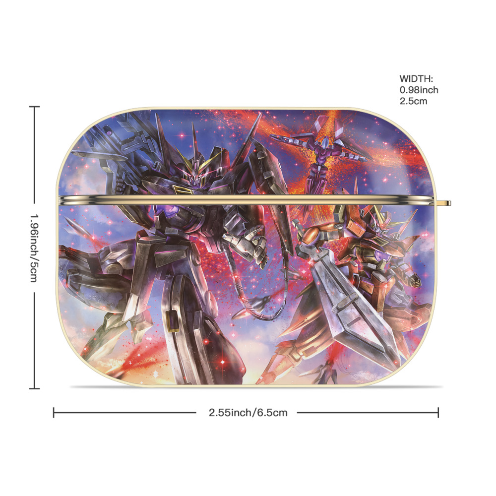 機動戦士ガンダム Mobile Suit Gundam 【AirPods Pro用】ハードシェル保護ケース｜耐衝撃・防指紋・カラビナ付き商品仕様