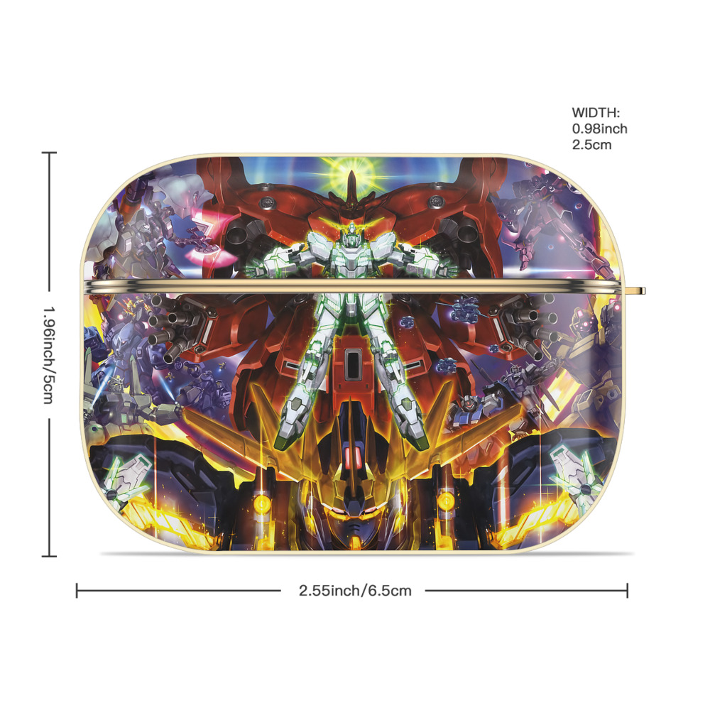 機動戦士ガンダム Mobile Suit Gundam 【AirPods Pro用】ハードシェル保護ケース｜耐衝撃・防指紋・カラビナ付き商品仕様